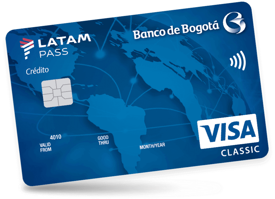 Tarjeta de Crédito Latam Pass Banco de Bogotá