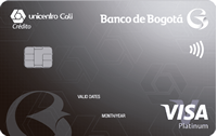 Foto Tarjeta de Crédito Visa Platinum Unicentro Cali