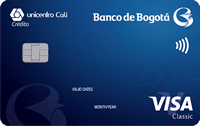 Foto Tarjeta de Crédito Visa Clásica Unicentro Cali